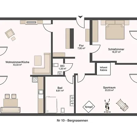 Apartment Bergnasennen Pfronten